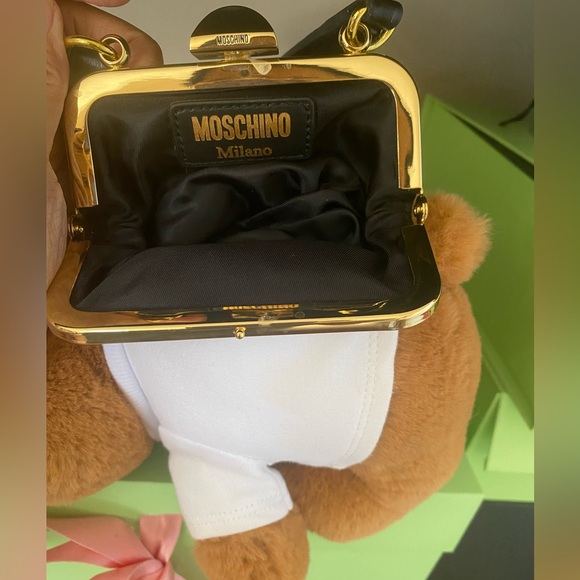 Moschino Couture Teddy Bear clutch crossbody - Picture 8 of 11